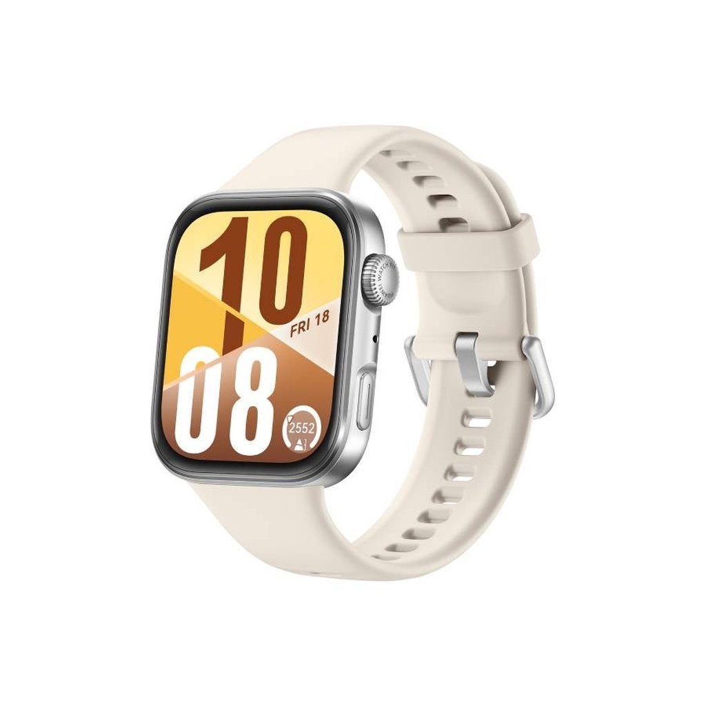 HUAWEI WATCH FIT 4 Smartwatch – 1.82” AMOLED Display, 100+ Sports Modes, Fitness & Sleep Tracking, Heart Rate Monitor, Emotional Wellbeing Assistant, 10-Day Battery, White