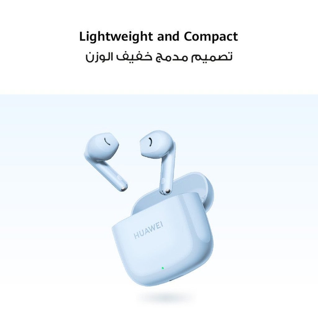 HUAWEI FreeBuds SE 2 True Wireless Bluetooth 5.3 Earbuds – 40H Battery, Fast Charging, IP54 Water Resistant – Isle Blue - Image 4