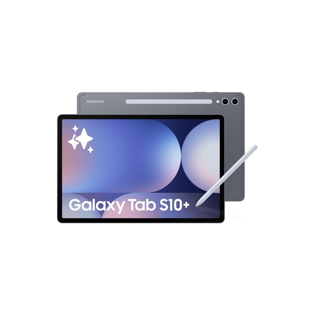 Samsung Galaxy Tab S10 Plus 5G 12.9” Wi-Fi + Cellular 256GB – Moonstone Gray (12GB RAM, Middle East Version)