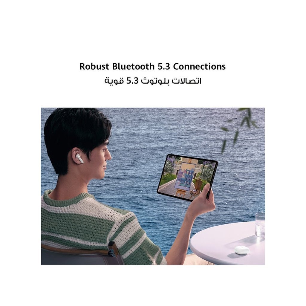 HUAWEI FreeBuds SE 2 True Wireless Bluetooth 5.3 Earbuds – 40H Battery, Fast Charging, IP54 Water Resistant – Graphite Black - Image 6