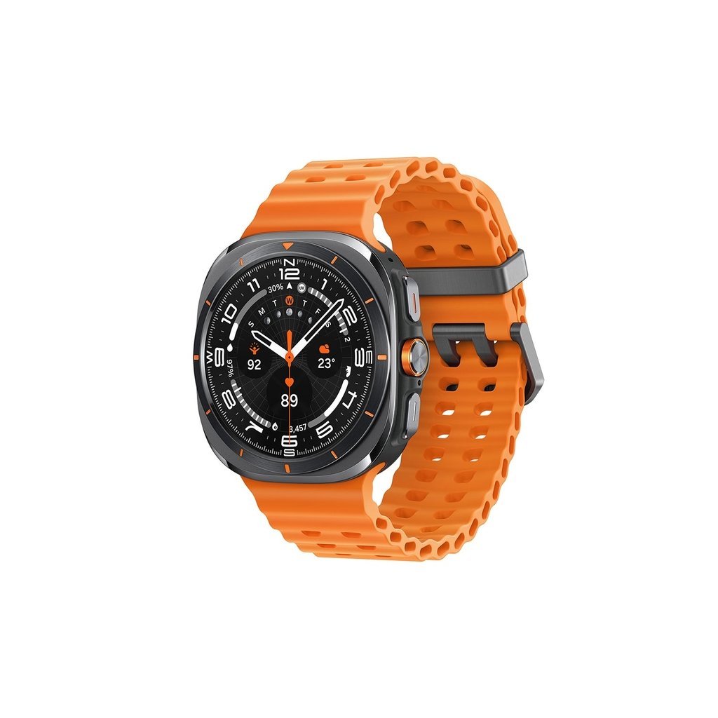 Samsung Galaxy Watch Ultra 2025 (47mm, LTE, UAE Version) – 64GB Storage, Titanium Gray, AI-Powered Health Monitoring, AMOLED Display, 10 ATM Water Resistance