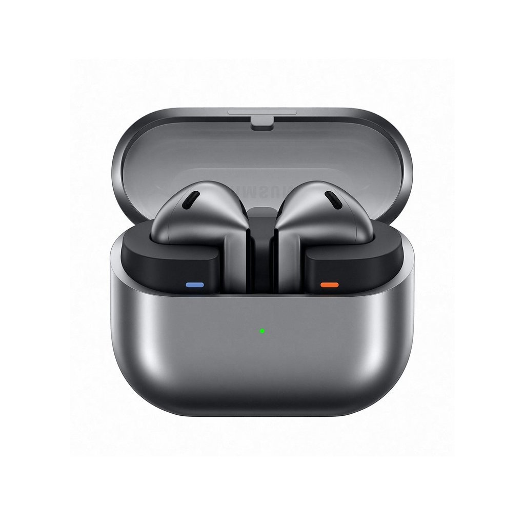 Galaxy Buds 3 Silver – AI Interpreter, 24-bit Hi-Fi Audio, 36H Battery, IP57 Rated