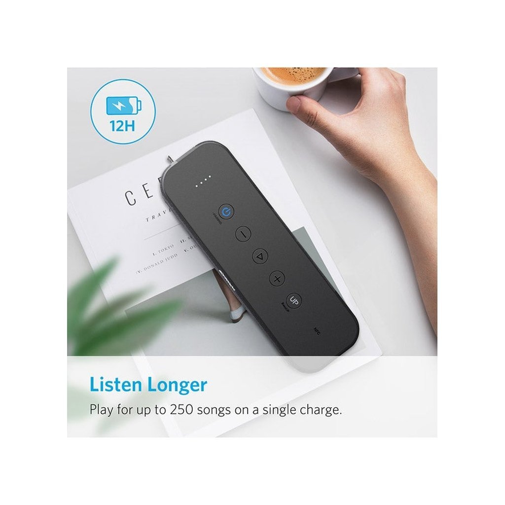 Soundcore Boost Portable Bluetooth Speaker โ 20W Wireless Speaker with BassUp, Titanium Drivers, 12H Playtime & IPX7 Waterproofing (Black) - Image 3