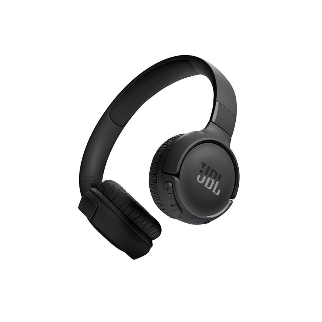 JBL Tune 520BT Wireless On-Ear Headphones with Pure Bass Sound – Black
