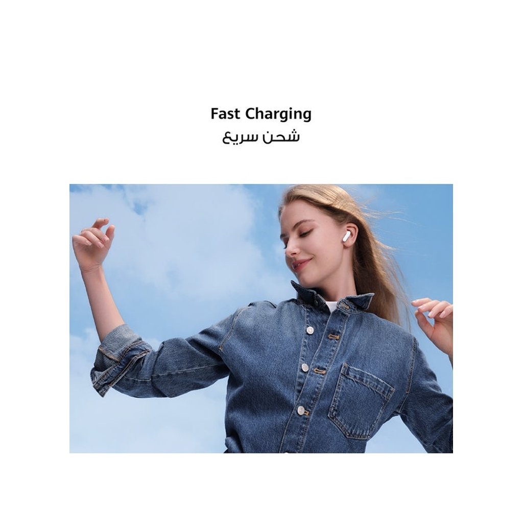 HUAWEI FreeBuds SE 2 True Wireless Bluetooth 5.3 Earbuds – 40H Battery, Fast Charging, IP54 Water Resistant – Graphite Black - Image 5