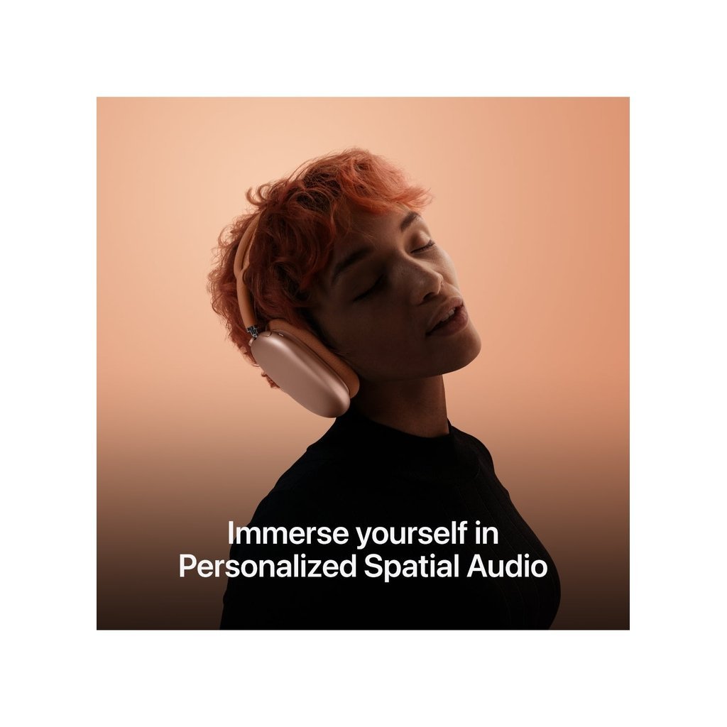 Apple AirPods Max (USB-C) Over-Ear Wireless Headphones – ANC, Spatial Audio, 20H Battery – Starlight - Image 7