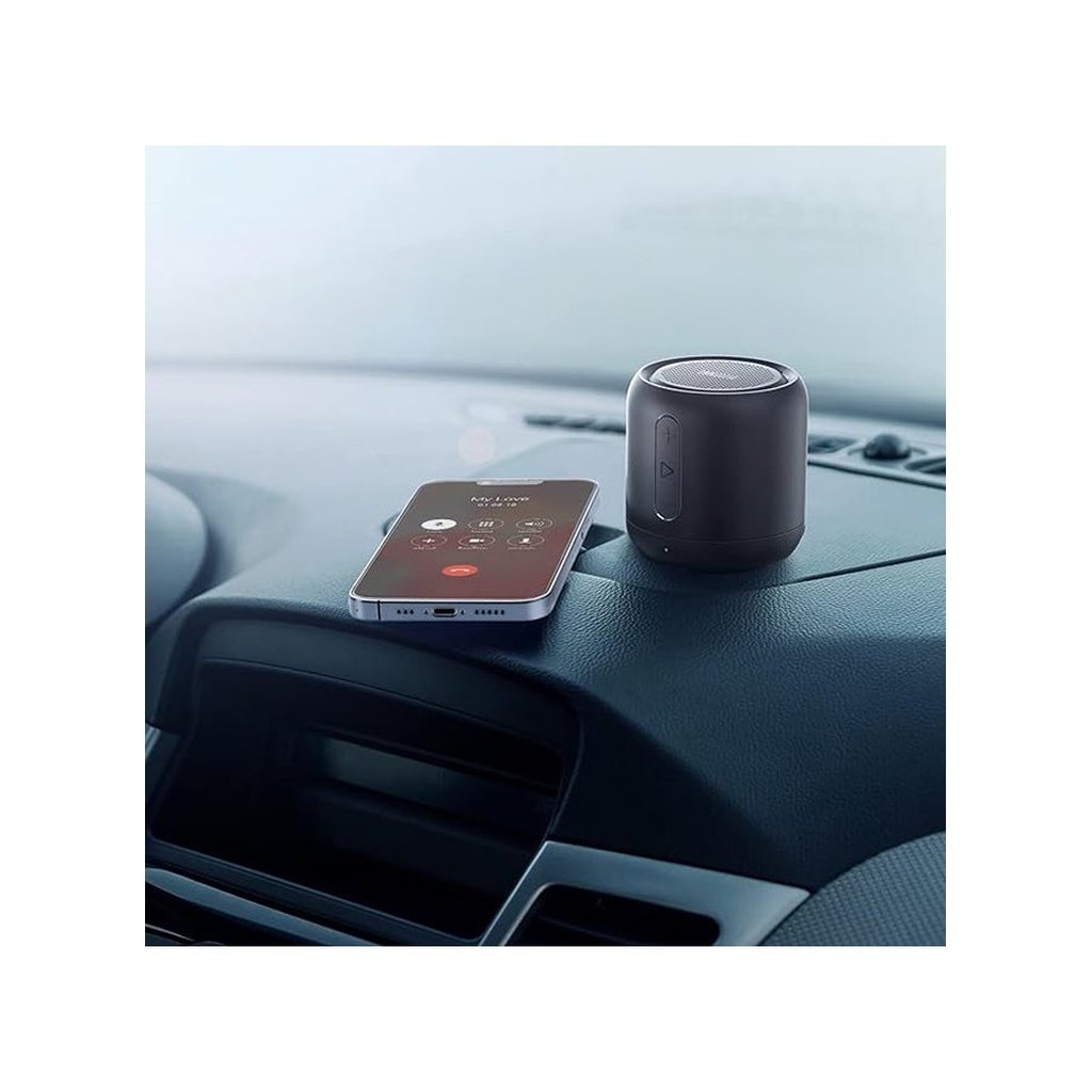 Soundcore Mini Super-Portable Bluetooth Speaker โ 15H Playtime, Enhanced Bass, Noise-Cancelling Mic, AUX & microSD Support (Black) - Image 7