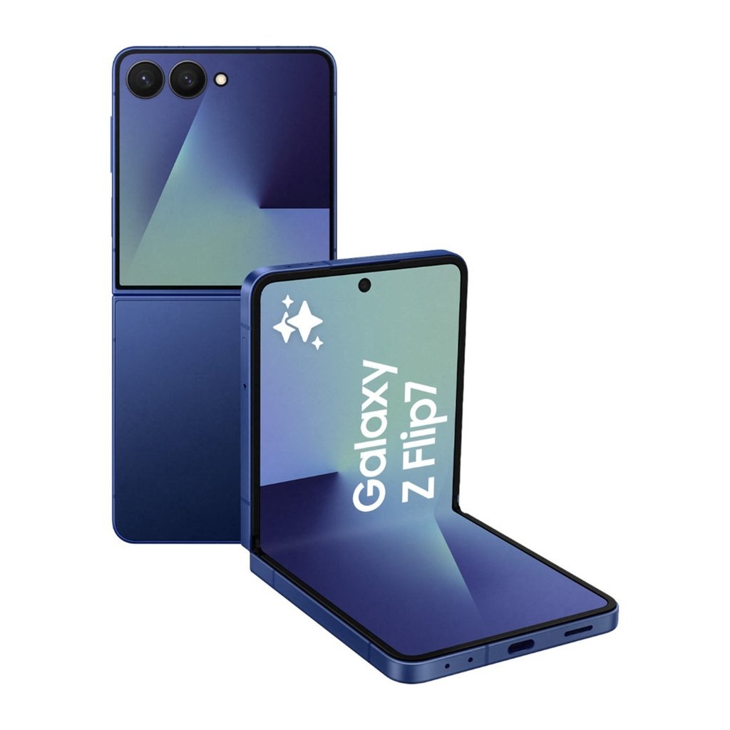 Samsung Galaxy Z Flip7 5G Dual SIM 12GB RAM 512GB – Blue Shadow (International Version)