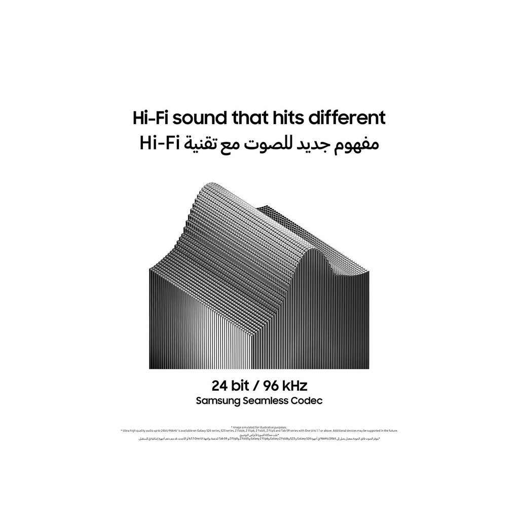 Galaxy Buds 3 White – AI Interpreter, 24-bit Hi-Fi Audio, 36H Battery, IP57 - Image 9