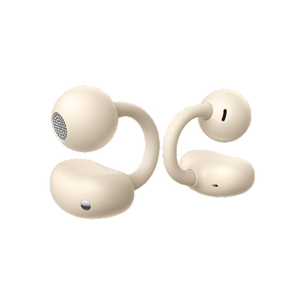 HUAWEI FreeClip Open-Ear True Wireless Bluetooth Earbuds – 36H Battery, Dual-Device Pairing, AI Calls – Beige - Image 2