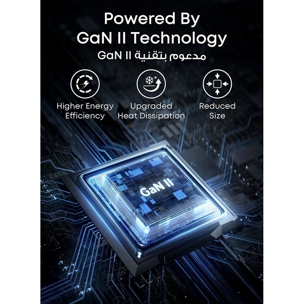 Anker 735 Charger (Nano II 65W) โ 3-Port Compact USB-C GaN II Fast Charger for MacBook, iPhone, Galaxy, iPad & More (Black) - Image 6