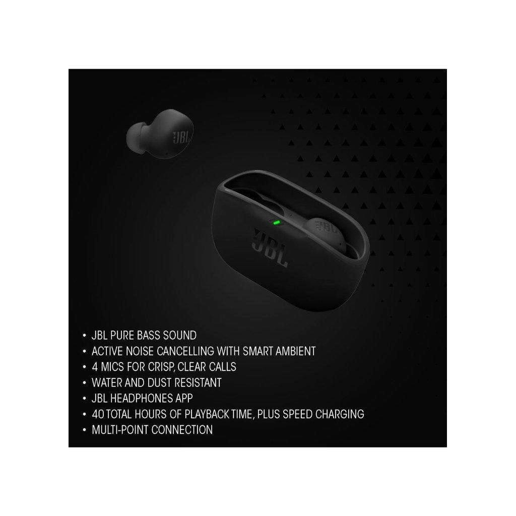 JBL Wave Buds 2 True Wireless Earbuds with ANC โ Black - Image 4