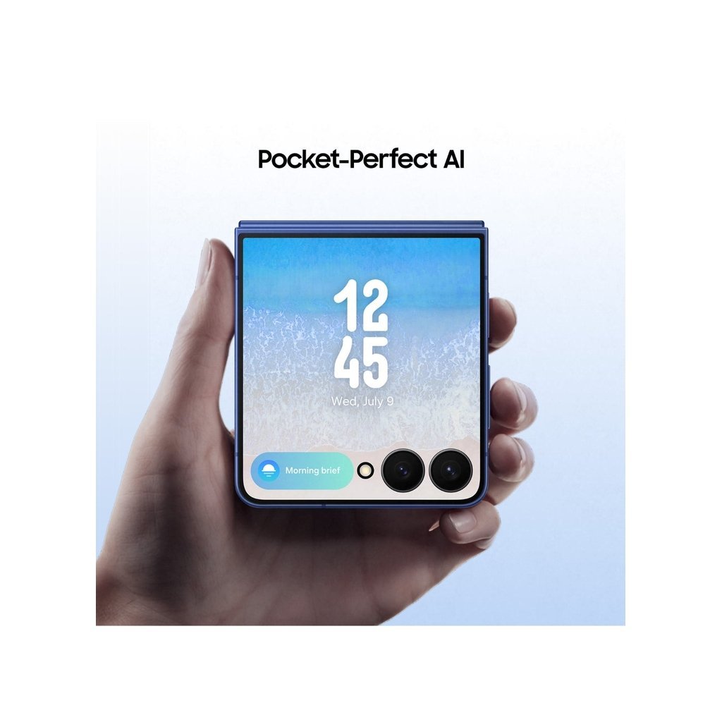 Samsung Galaxy Z Flip7 5G Dual SIM 12GB RAM 512GB โ Blue Shadow (International Version) - Image 4
