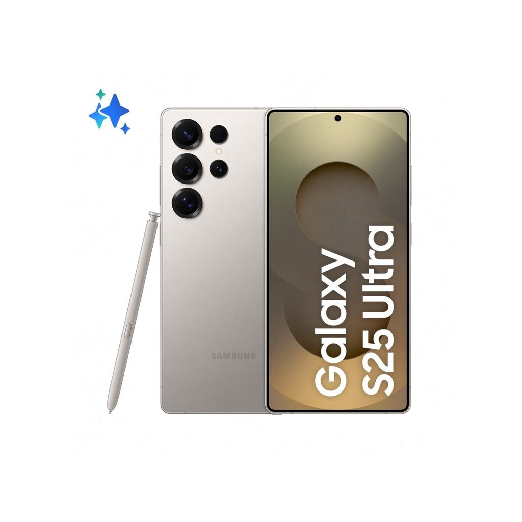 Samsung Galaxy S25 Ultra AI Dual SIM 5G Titanium Grey – 12GB RAM, 256GB – Middle East Version