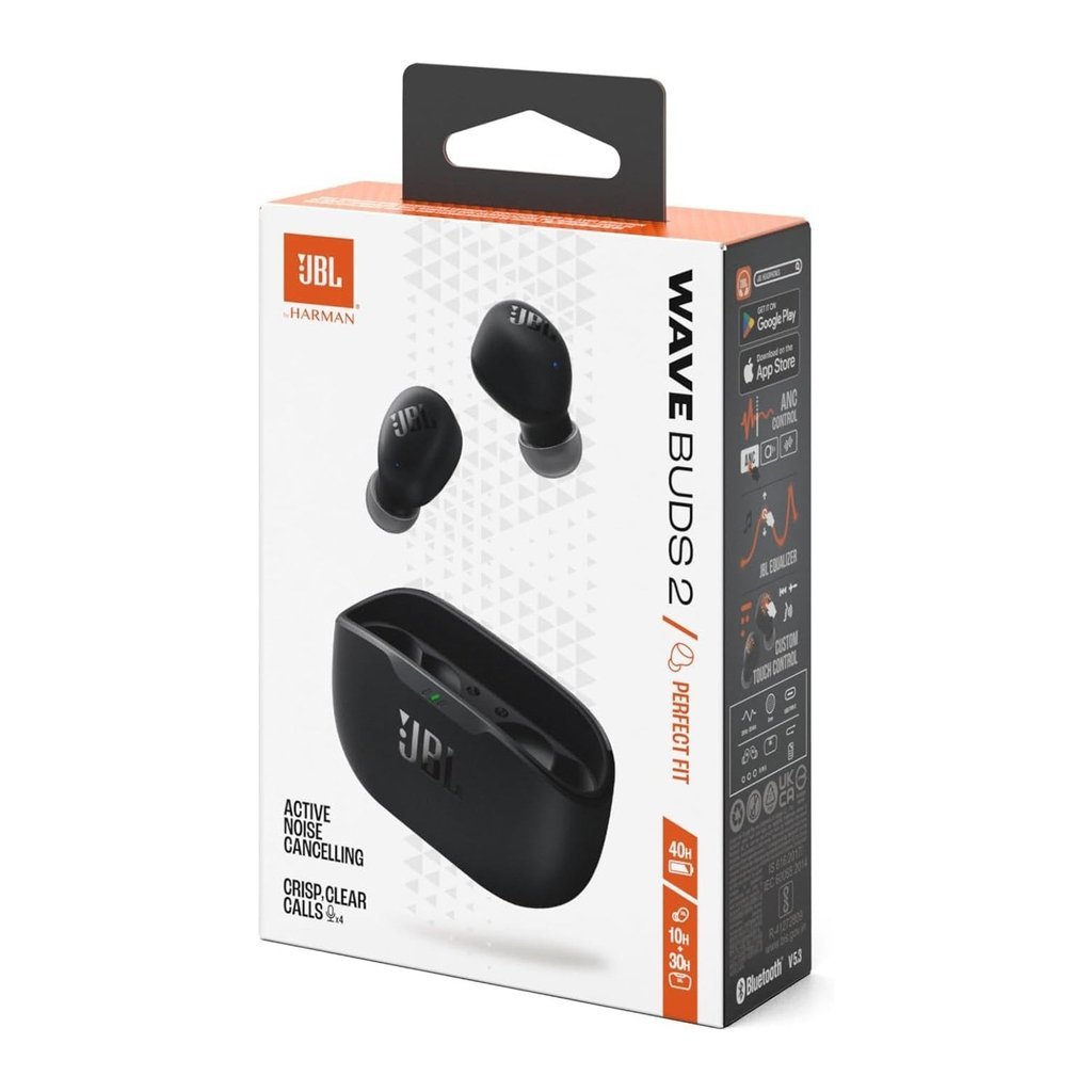 JBL Wave Buds 2 True Wireless Earbuds with ANC โ Black - Image 7